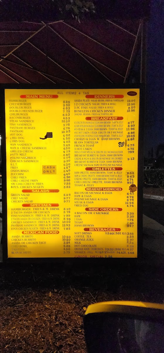 Gus Burgers Menu - Image 2